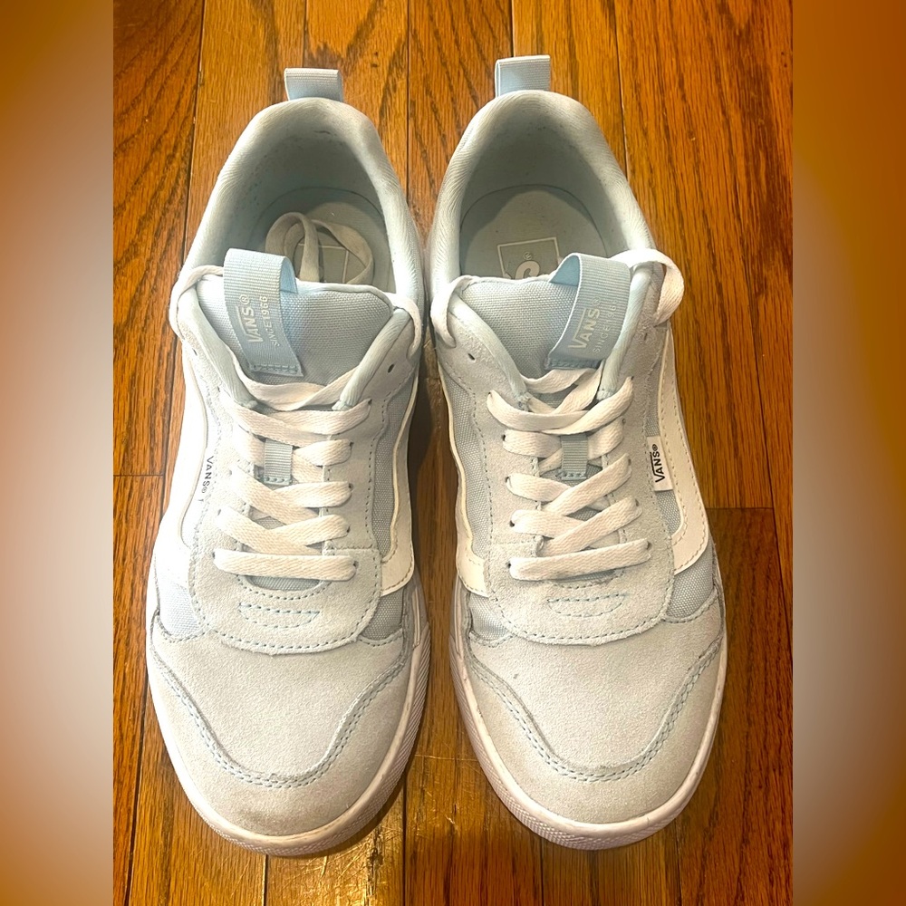 Blue women vans shoes size 10.5